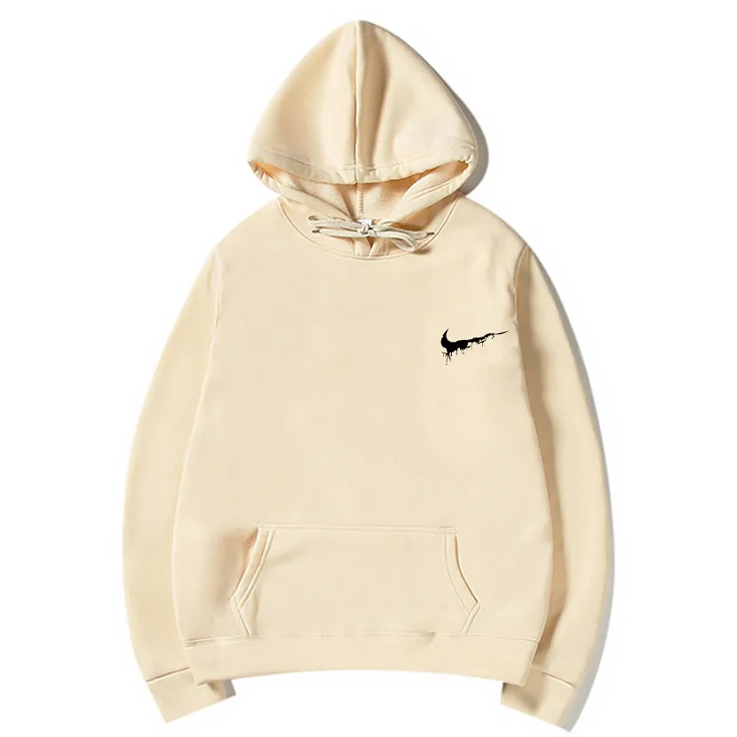 العلامة التجارية الجديدة الرجال طويلة الأكمام هوديس فقط كسرها طبع حرف عارضة هوديس رجل الصوف موضة الهيب هوب هودي رجل البلوز