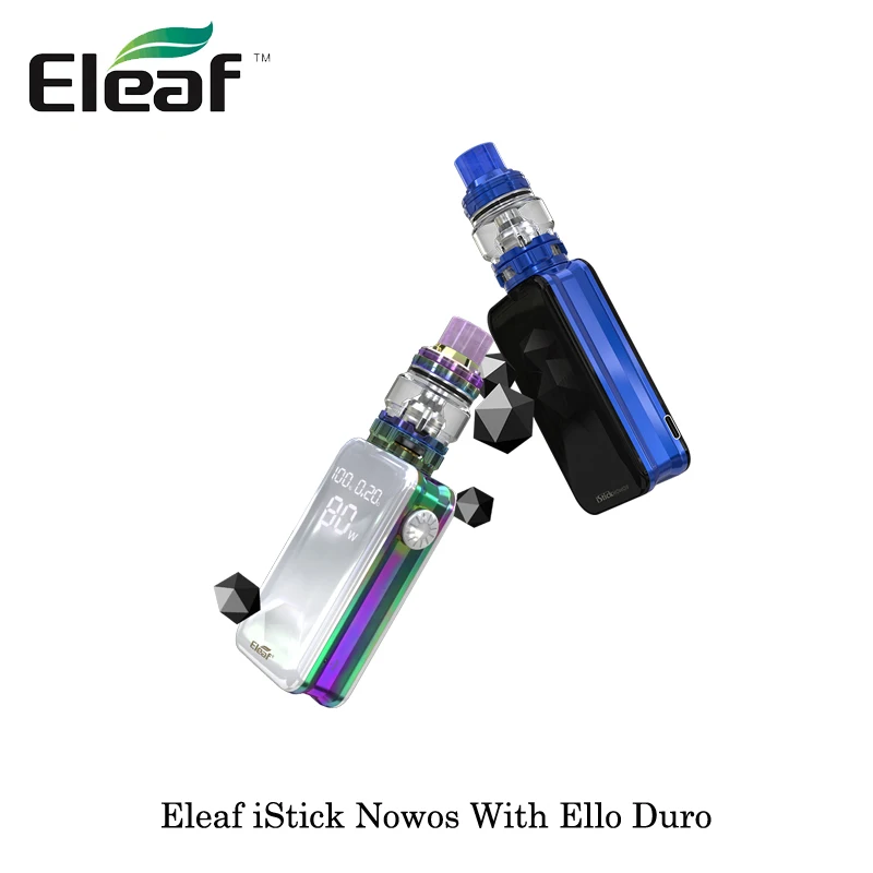 Электронные сигареты 80 Вт Eleaf Istick Nowos 4400 мАч батарея Элло дюро Subohm бак 6 5 мл емкость