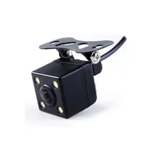 Impermeable Universal 4 LED de Visión Nocturna Cámara de Visión Trasera para el coche dvd