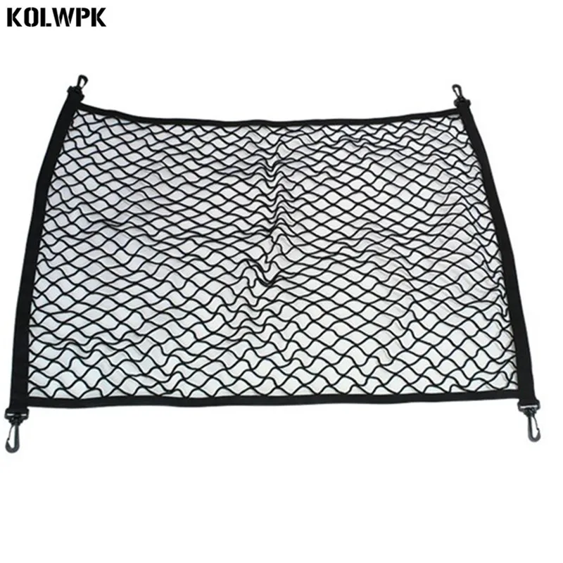 

4 HooK Car Trunk Cargo Mesh Net Luggage For Peugeot 206 207 208 2008 3008 301 307 308 3008 406 407 408 4008 508 5008 Car styling