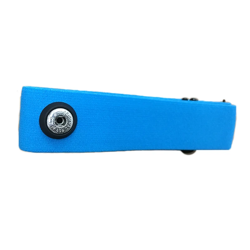 Light blue Нагрудный ремень для Polar H7 Wahoo Garmin Bryton Magene Coospo Geonaute TomTom для спорта беспроводной пульсометр HRM Band - Цвет: Light blue