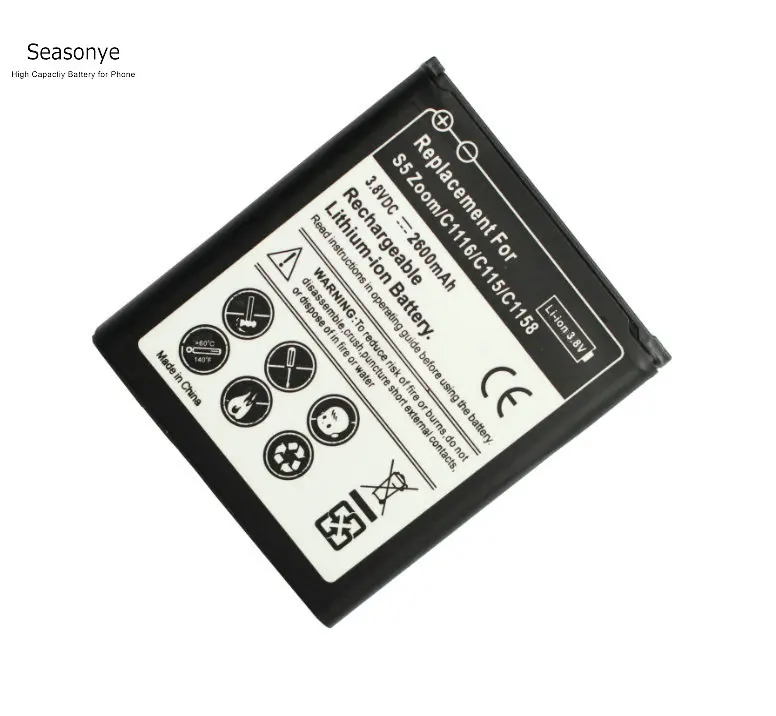 EB BC115BBC/EB BC115BBE аккумулятор для Samsung Galaxy K Zoom S5 SM C1116 C115 C1158 2600 мАч|battery for samsung|battery forbattery