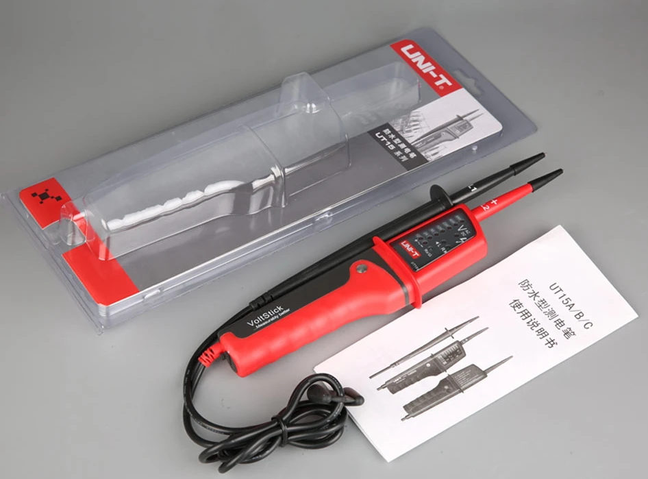 

UNI-T UT15B Waterproof LED AC/DC Voltage Tester