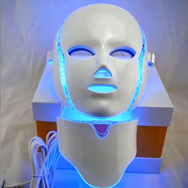 The Best 7 Color LED light therapy Face Mask Session Anti Aging device