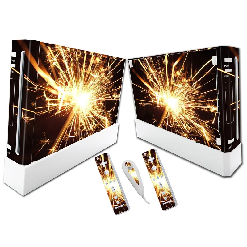 

Free Drop Shipping Factory Price Vinyl Skin Sticker for Nietendo Wii