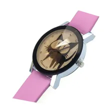 Hot Essential High Quality relogio masculino Men Boy Girls Elegant Cat font b Women b font