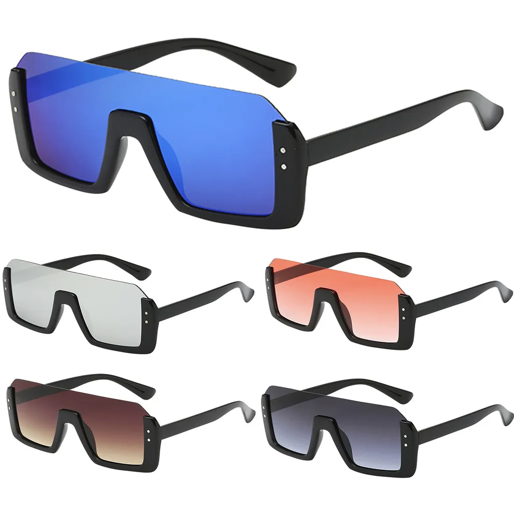 

2019 Fashion Men Vintage Eye Square Style Gradient Driving Sunglasses Retro Eyewear Radiation Protection 19