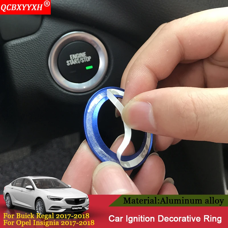 QCBXYYXH Carstyling нажимное кольцо крышка выходного ключа зажигания декоративное для Buick