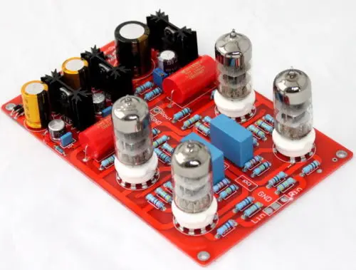 

4x 6N3 Tube Pre-Amplifier Board