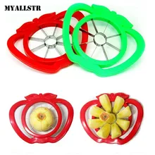 Gadgets de cocina de acero inoxidable Apple slicer cortador vegetal fruta Herramientas cocina Accesorios n3020