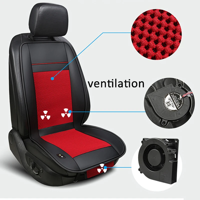 

summer Built-In Fan Cushion Air Circulation Ventilation Car Seat Cover For BMW e Series M3 f10 f11 f15 f16 f20 f25 Car pad