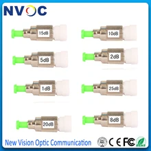 10 шт./пакет FC APC Женский на обоих концах для подключения внешних устройств к 5dB волоконно-оптический аттенюатор FC APC 5db Женский Мужской волоконно-оптический адаптер для аттенюатора