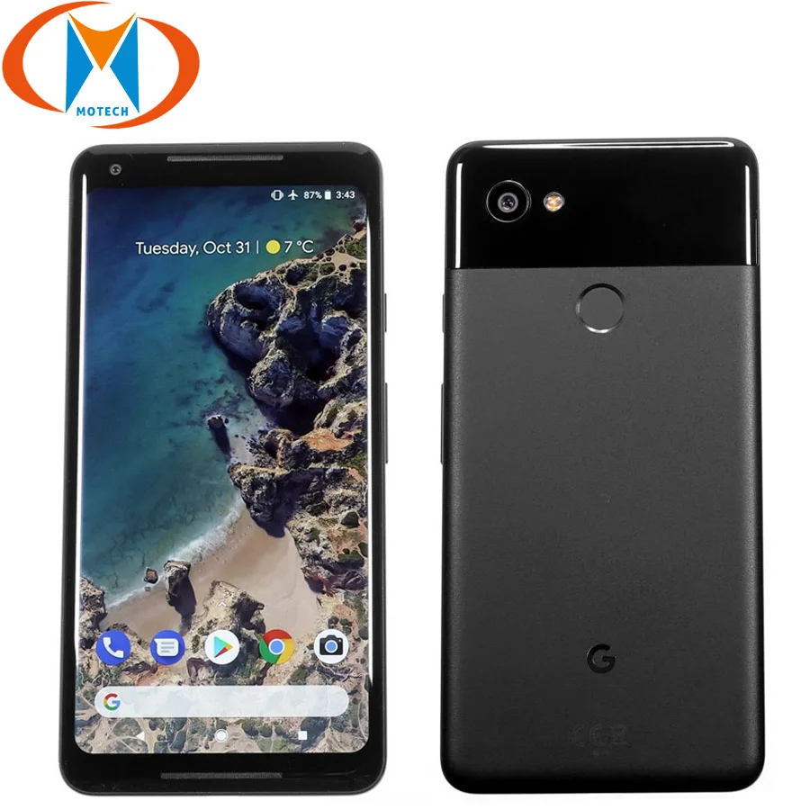 Фирменная Новинка EU версия Google Pixel 2 XL 64 Гб 128 мобильный телефон 6 &quotSnapdragon 835 Octa Core 4