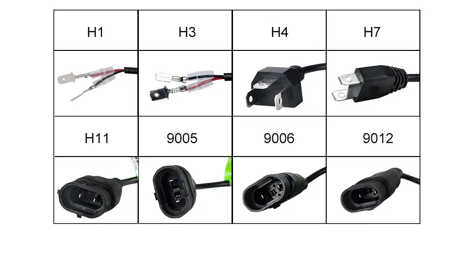 2 шт. фар автомобиля H7 H4 светодиодный H1 H11 HB3 9005 HB4 9006 8000LM 76 Вт супер яркий авто лампы 12V 24V 6500K Автомобильные фары лампы