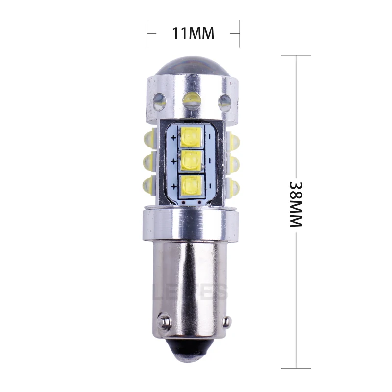 2 шт. Canbus ОШИБОК BAY9S BA9S BAX9S H6W H21W T4W XBD чипы светодиодный фонарь заднего хода парковочные огни 80 Вт белый