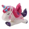 Kawaii Pegasus Unicorn Squishy PU Squishy Slow Rising Scented Bread Squeeze Toys Simulation Craft Decor Xmas Kids Gift 11*8*3 CM ► Photo 3/6