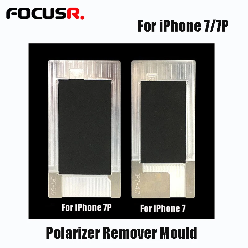 

Novecel Aluminum Mould For Removing Polarizer Film And Glue Polarizer Mould With Mat For iPhone 7G 7 Plus