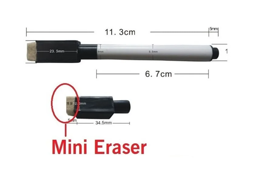 1 шт., маркеры для магнитной доски, белая доска, сухая салфетка, Тонкое Перо с ластиком, резиновые магнитные маркеры, кисти, магниты на холодильник