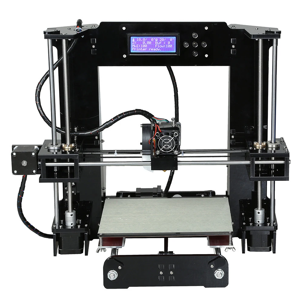 Anet Высокая точность A8 Plus A6 нормальный Reprap i3 Impresora 3d принтер многоязычный большой размер печати подарок PLA нить 8 Гб SD карта