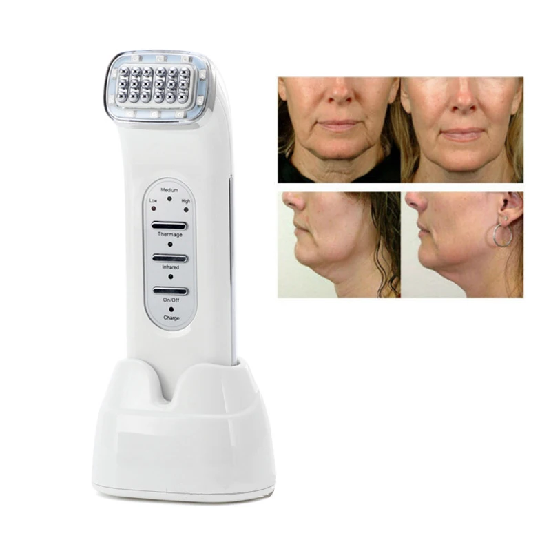

Face Massager Skin Care Tool Electric Radio Frequency Skin Tightening Remove Dark Circles Eye Bags Firmming Face Care Machine