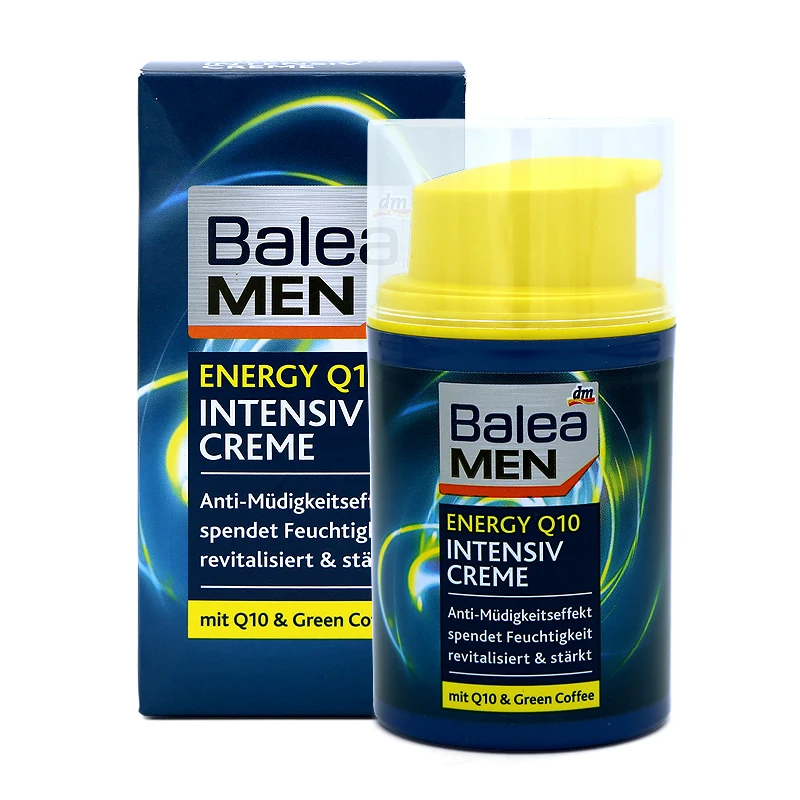 Balea Men Energy Q10 интенсивный дневной крем для лица + восстанавливающий ночной