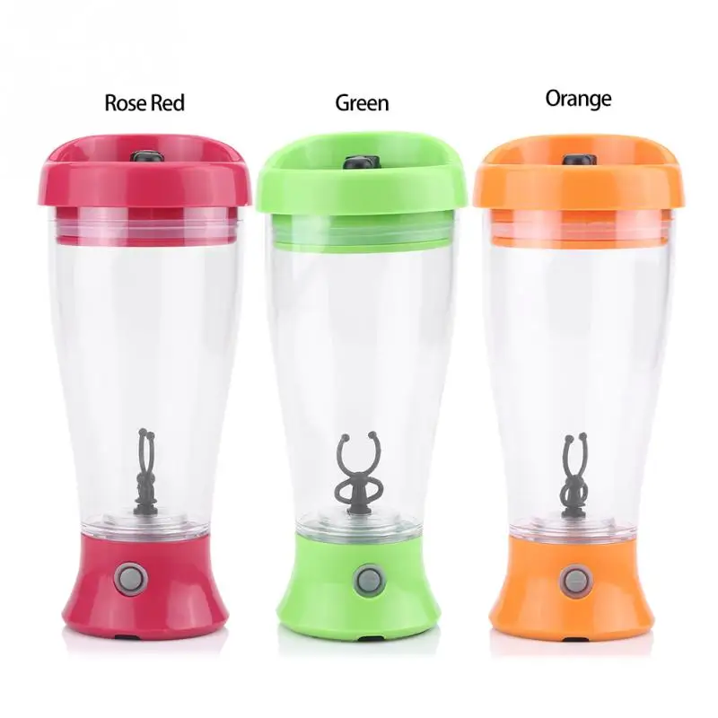 

Battery Powered Electric Automatic Coffee Protein Milk Mixer Cup Bottle Shaker Blender for Home Travel Use