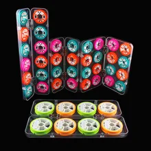 Розничная, коробка для рыболовных снастей, различные характеристики, силиконовый материал, коробка для рыболовных снастей, многоцветная, супер качество, утолщенная рыболовная коробка