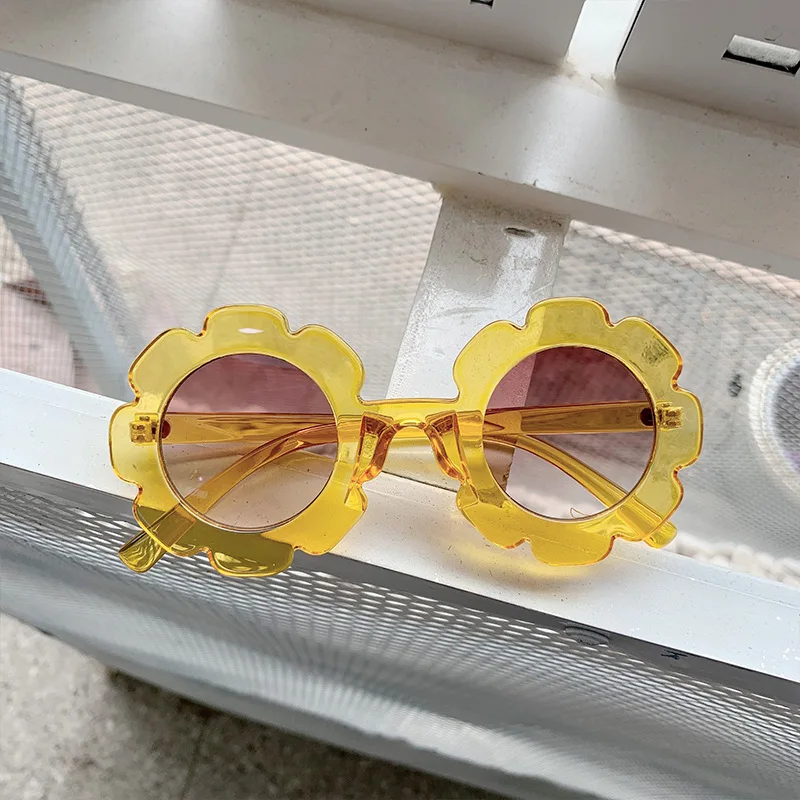 Kinder zonnebril/ милые Солнцезащитные очки для мальчиков и девочек от 3 до 8 лет, детские солнцезащитные очки с подсолнухом, UV400, защитные очки de sol N812