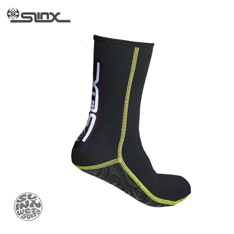 

SLINX 1130 3mm Neoprene Men Women Scuba Diving Socks Swimming Swimwear Wetsuit Prevent Scratch Warm Snorkeling Spearfishing Sock