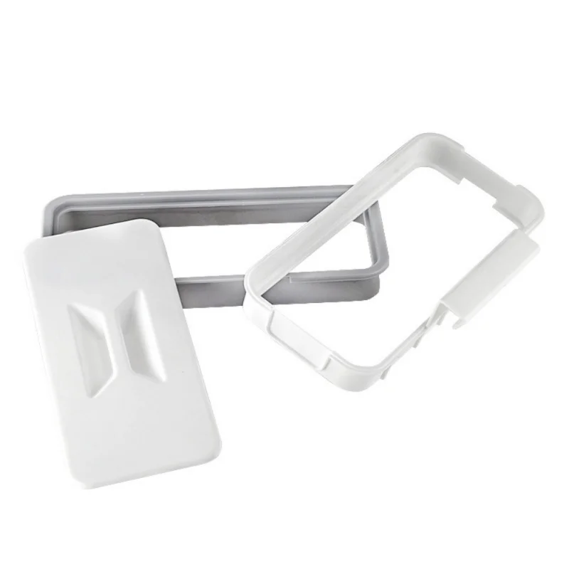 Kitchen Door Back Portable Garbage Bag Bracket Garbage Rack Bag