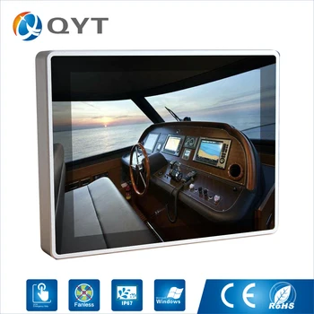 

Waterproof and dustproof custom 12'' panel pc fanless industrial computer Capacitive touch Intel j1900 2.0GHz