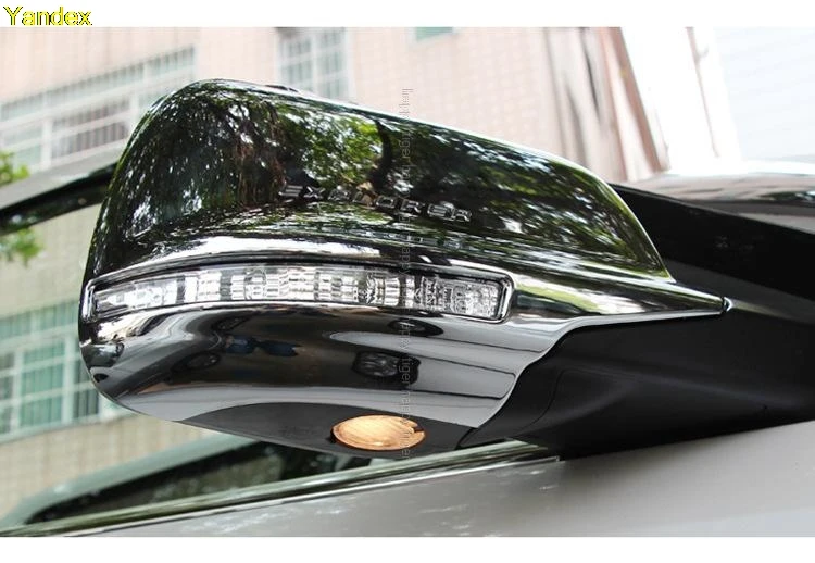 Яндекса автомобиля зеркало заднего вида крышка боковое зеркало крышка отделка яркий модифицированный специально для Ford Explorer