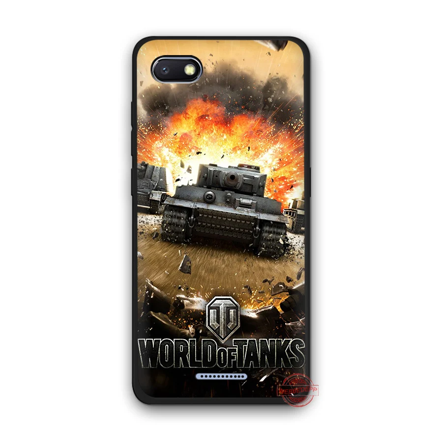 WEBBEDEPP world of tanks мягкий чехол для телефона для Redmi Note 8 7 6 5 Pro 4A 5A 6A 4X5 Plus S2 Go чехол s - Цвет: 9