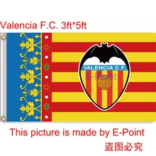 Spain La Liga Valencia FC Flag 3ft x 5ft (90cm*150cm) Polyester flag