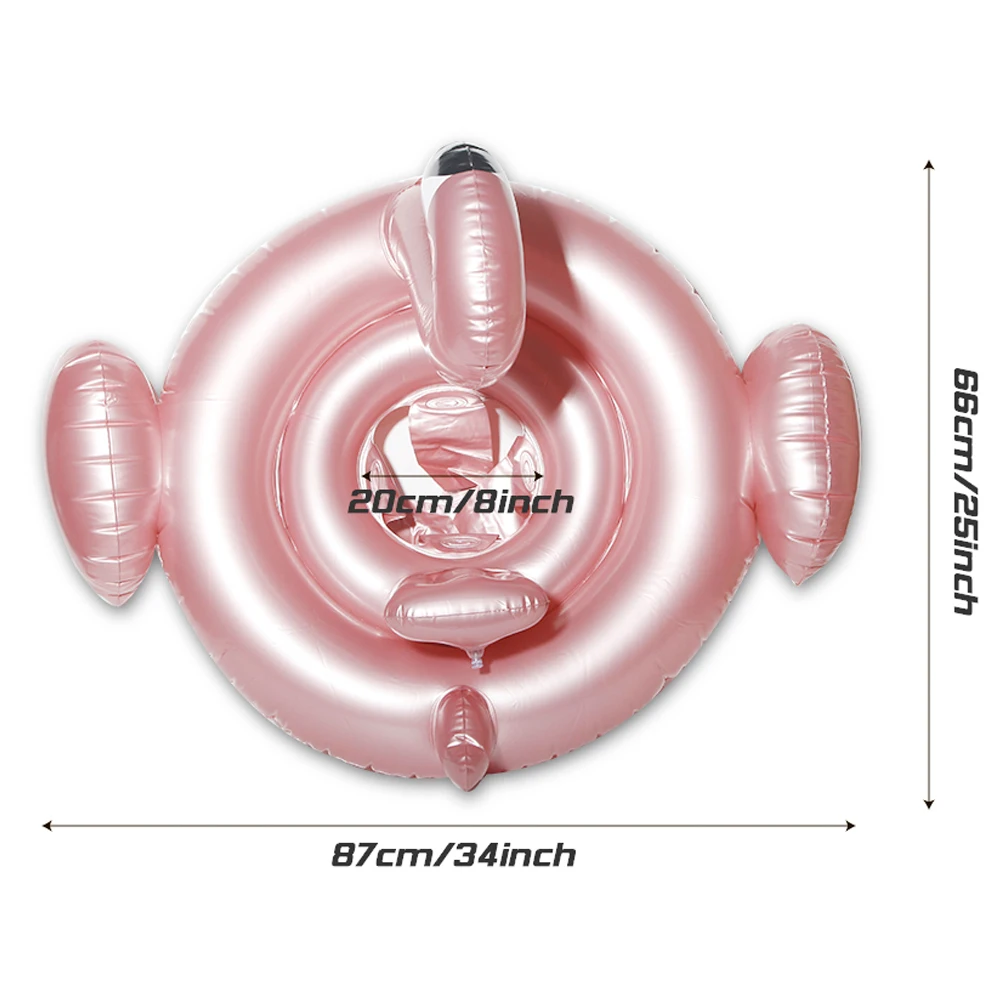 Надувное кольцо для плавания Фламинго детское плавающее на воде детский плавательный бассейн кольцо Для Плавания Надувной Матрас безопасное сиденье для воды