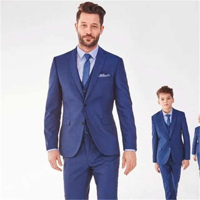 formal groom prom father