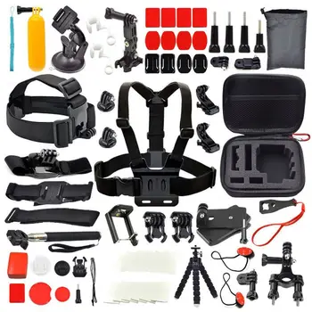 

For GoPro Go pro Hero 5 Accessories Set Kit Black Hero 4/3+/3/2 1