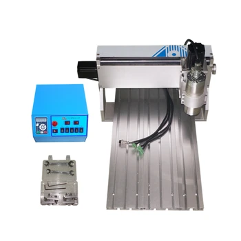 

Ball screw engraving machine CNC router 3040V 800W or 1.5KW spindle with rotation axis