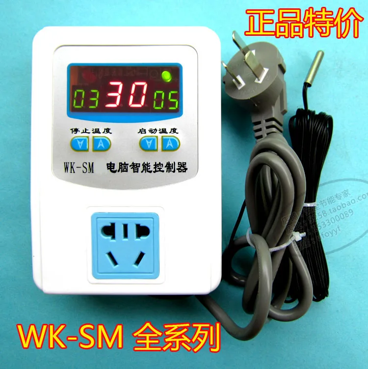 

Cheap intelligent switch socket WK-SM3A series adjustable digital temperature control thermostat Electronic temperature controll