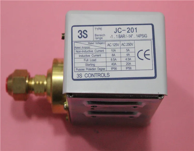 3s pressure switch single electro controller JC 201 Brand new original