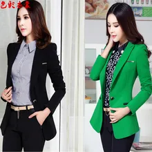 Модные женские блейзеры, приталенные куртки с длинным рукавом, женская накидка, Блейзер, дизайнерское повседневное пальто ярких цветов