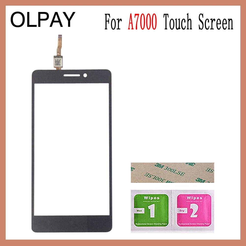 OLPAY 5.5'' Mobile Phone For Lenovo A7000 K3 Note K50-t5 A 7000 Touch Screen Glass Digitizer Panel Lens Sensor Tools