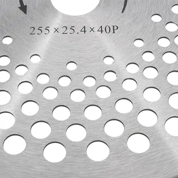 

10inches Lawn Mower Brush Cutter Steel Lawn Cutter Accessories 40T/80T AI88