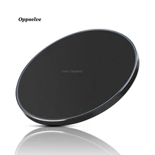 Oppselve Qi Wireless Charger For iPhone X 8 8 Plus Samsung Galaxy S8 S9 Note 8 S8 S7 S6 Edge Desktop Fast Wireless Charging Pad