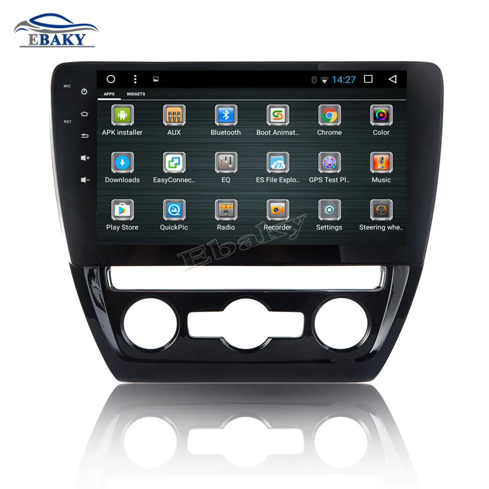 Best NaviTopia 10.1inch 1GB/2GB RAM Quad Core/Octa Core Android 7.1/8.1 Car DVD Radio for VW Sagitar 2012 2013 2014 2015 GPS/wifi/map 4