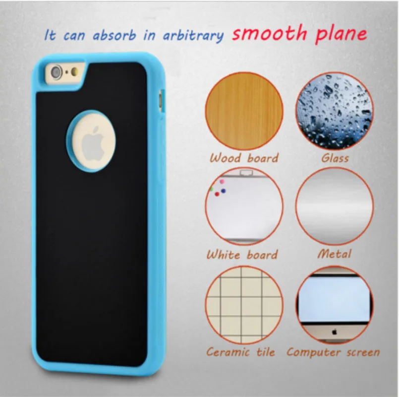 Новые Антигравитационные чехлы для телефонов Iphone 6 s 7 Plus 5s Samsung Galaxy S4 S5 S6 S7 edge Note 5