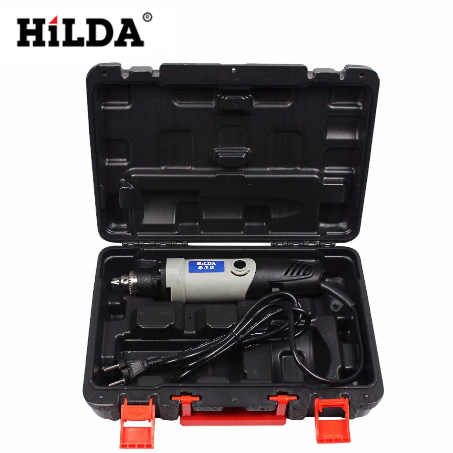 HILDA 400 Вт Электрический шлифовальный пластиковый водонепроницаемый ящик для электроинструмента аксессуары для электрических инструментов не включает шлифовальный