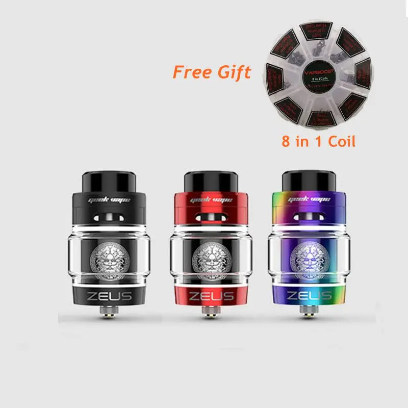 Original Geekvape Zeus Dual Coil 26mm RTA Atomizer 4ml RTA