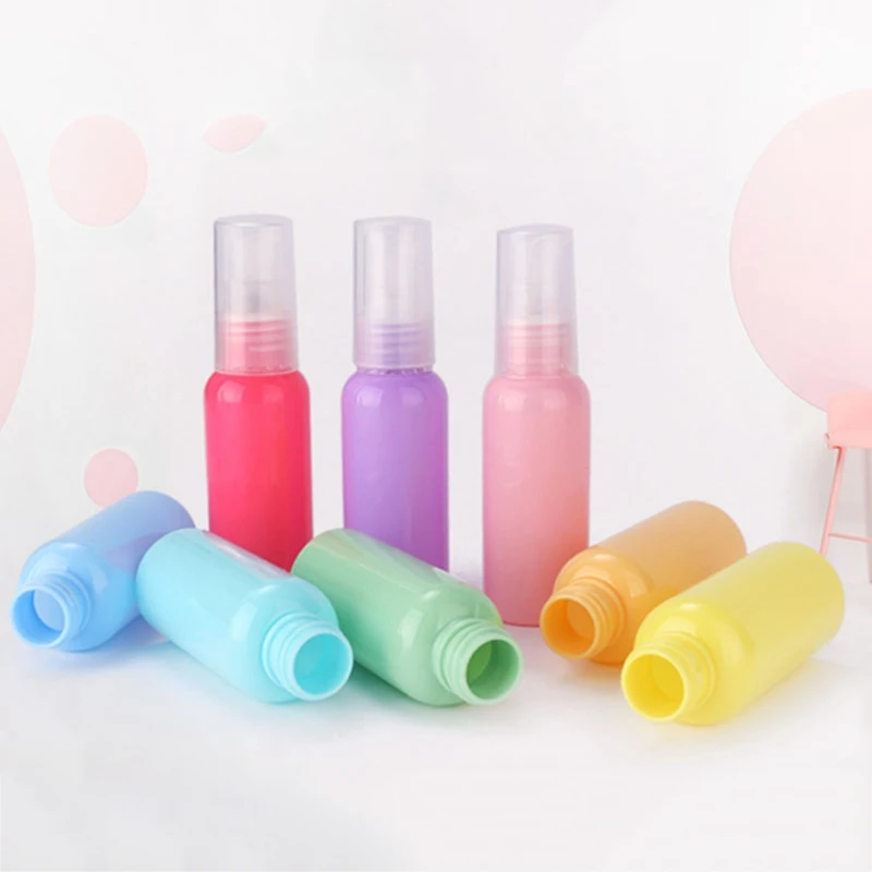 

50ml Silicone Refillable Portable Mini Empty Cosmetic Container Perfume Traveler Packing Bottle Press Bottle for Lotion Shampoo
