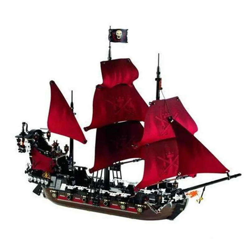 

2017 NEW Toy 16009 1151Pcs Pirates Of The Caribbean Queen Anne's Reveage Model Building Kit Blocks Brick Toys